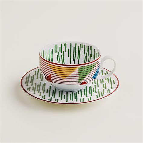 hermes tea cup and saucer price|hermes cup and saucer set.